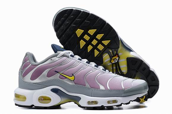 Wholesale China Nike Air Max Plus Purple Grey Yellow TN Men's Shoes-163